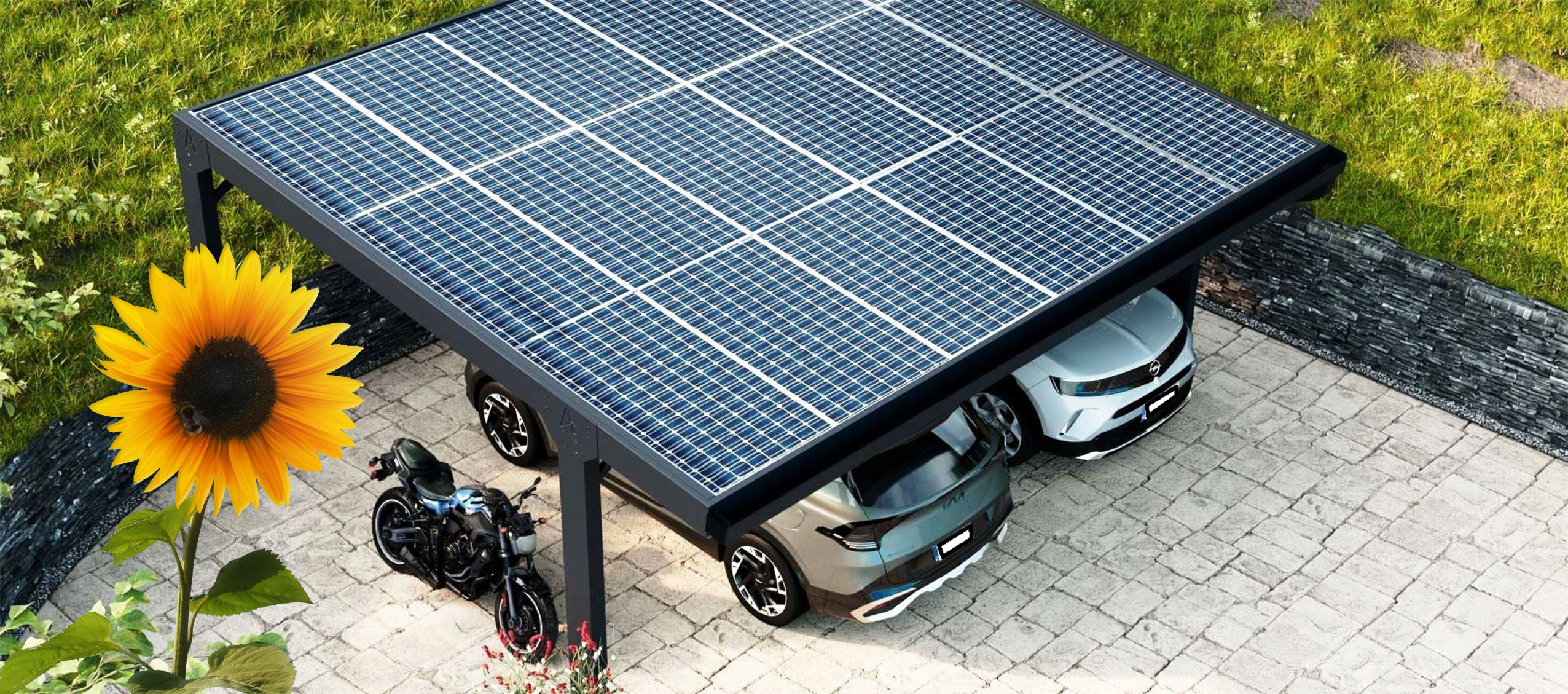 RS-Solarcarports, individuell geplant, perfekt realisiert